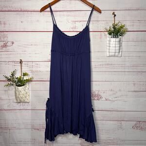 Vintage Juicy Couture Blue Babydoll Dress Size Small